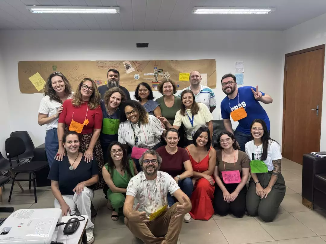 Participantes da formação